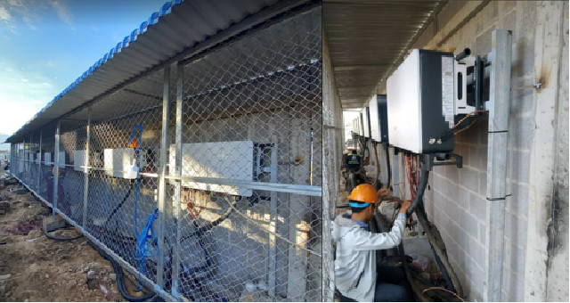 Đưa biến tần vào vị trí