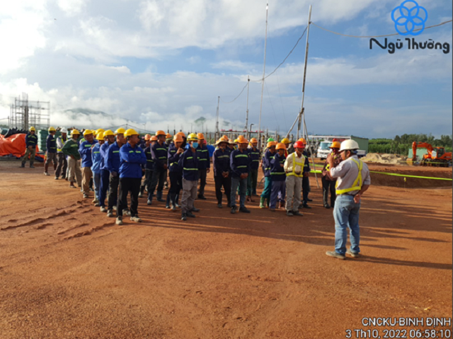 Sinh hoạt an toàn vào mỗi đầu giờ làm việc