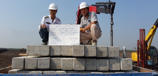 Nghiệm thu cọc trước khi đưa vào thi công