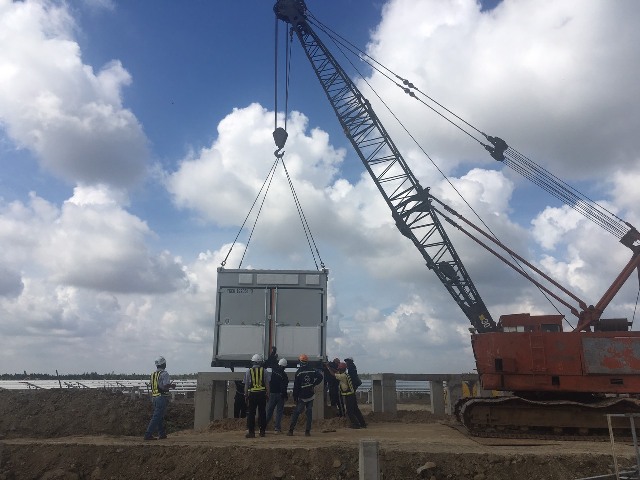 Đưa biến tần vào vị trí