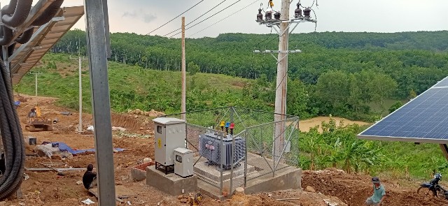 Đưa biến tần vào vị trí