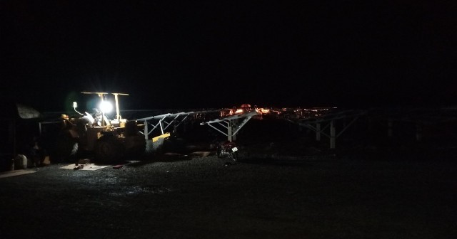 Thời gian ngắn nên nhiều công tác phải làm đêm