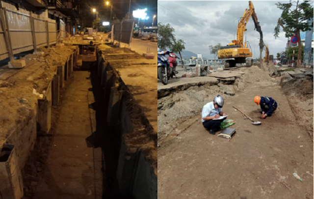 Công tác thi công trạm bơm TB3 tại Tháp Bà