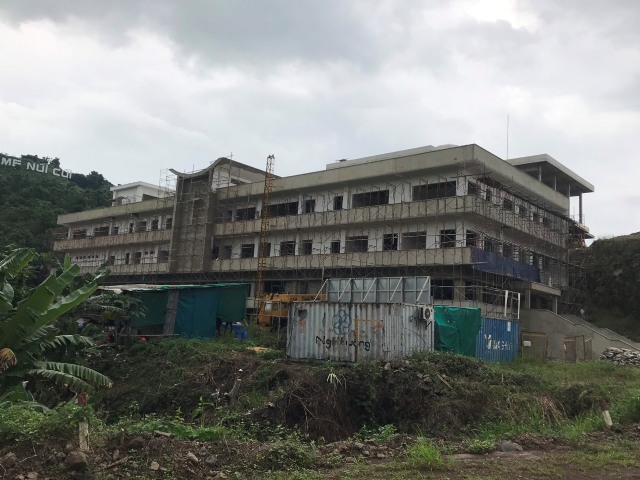 Construction image in October 2019