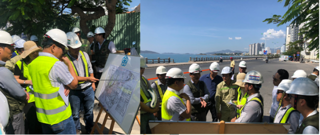 Công tác thi công tuyến đường Cù Huân trong thời gian dãn cách xã hội do dịch Covid-19